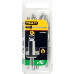 Stanley popnagels 4x12mm - 15 stuks