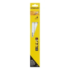 Stanley Reciprozaagblad hout STA21252-XJ - 305mm - 4TPI - HCS - 2 stuks