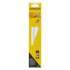 Stanley Reciprozaagblad Hout STA21232-XJ - 228mm - 8.5TPI - HCS - 2 stuks