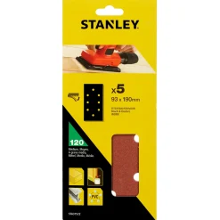 Stanley Schuurvel - K120 - 93x190mm - 5 stuks