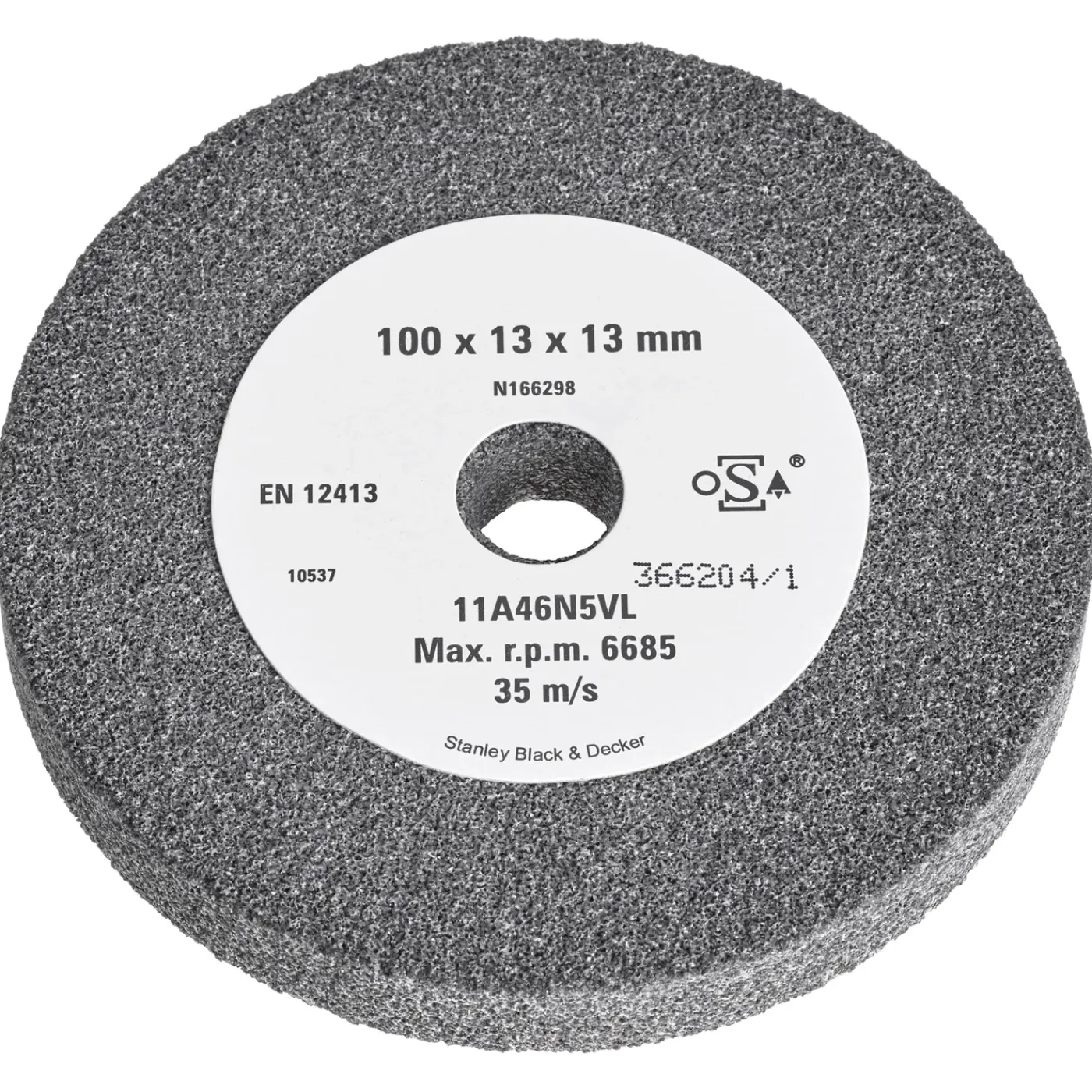 Stanley slijpsteen STA32355-XJ voor boormachine 100 x 13mm, grof