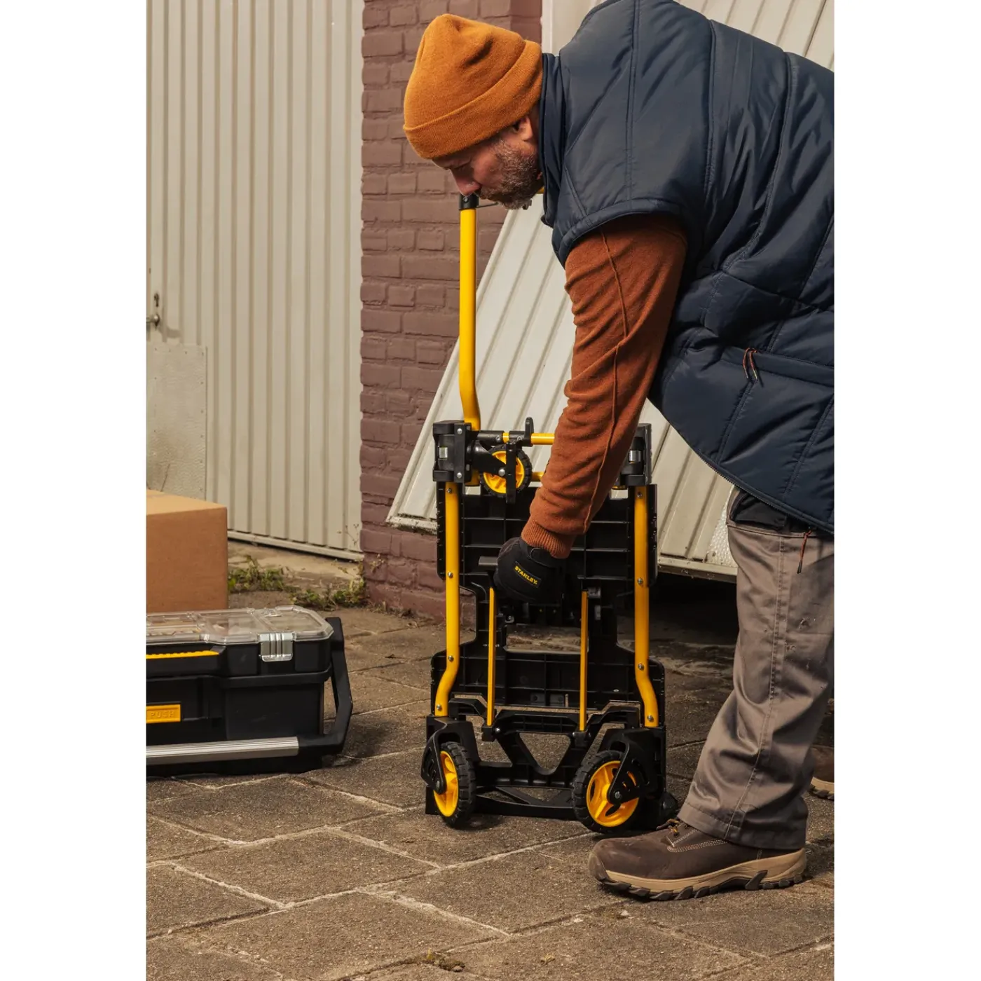 Stanley Steekwagen - 78x45cm - 137kg - Staal - 2-in-1