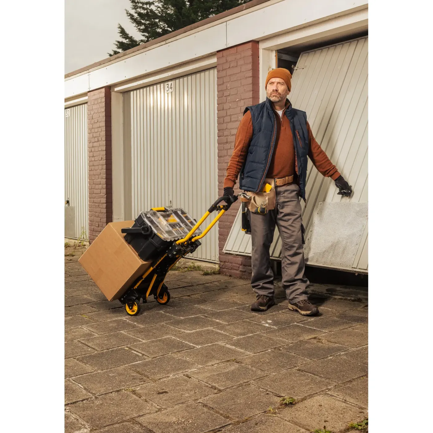 Stanley Steekwagen - 78x45cm - 137kg - Staal - 2-in-1