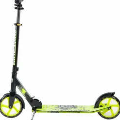 Star Scooter Alu City Vouwbaar 205mm Xxl Staplank Zwart / Groen