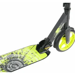 Star Scooter Alu City Vouwbaar 205mm Xxl Staplank Zwart / Groen