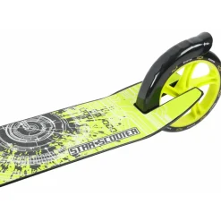 Star Scooter Alu City Vouwbaar 205mm Xxl Staplank Zwart / Groen