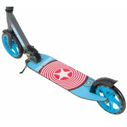 Star Scooter Alu City Vouwbaar 205mm Xxl Staplank Grijs / Blauw