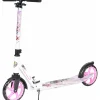 Star Scooter Alu City Vouwbaar 205mm Xxl Staplank Wit / Lila