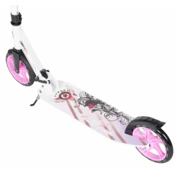 Star Scooter Alu City Vouwbaar 205mm Xxl Staplank Wit / Lila