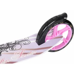 Star Scooter Alu City Vouwbaar 205mm Xxl Staplank Wit / Lila