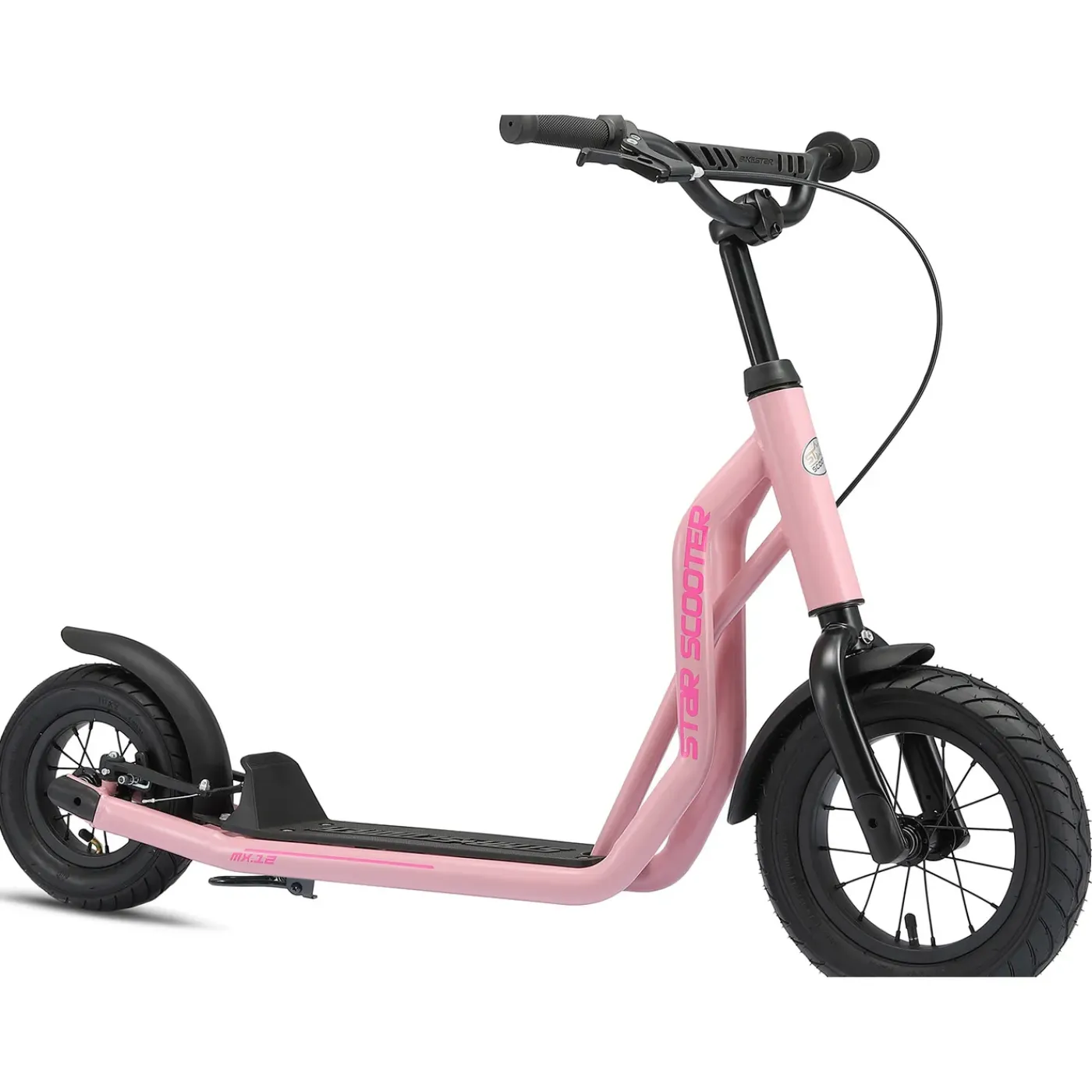 Star Scooter Autoped 12 Inch + 10 Inch Donkerroze