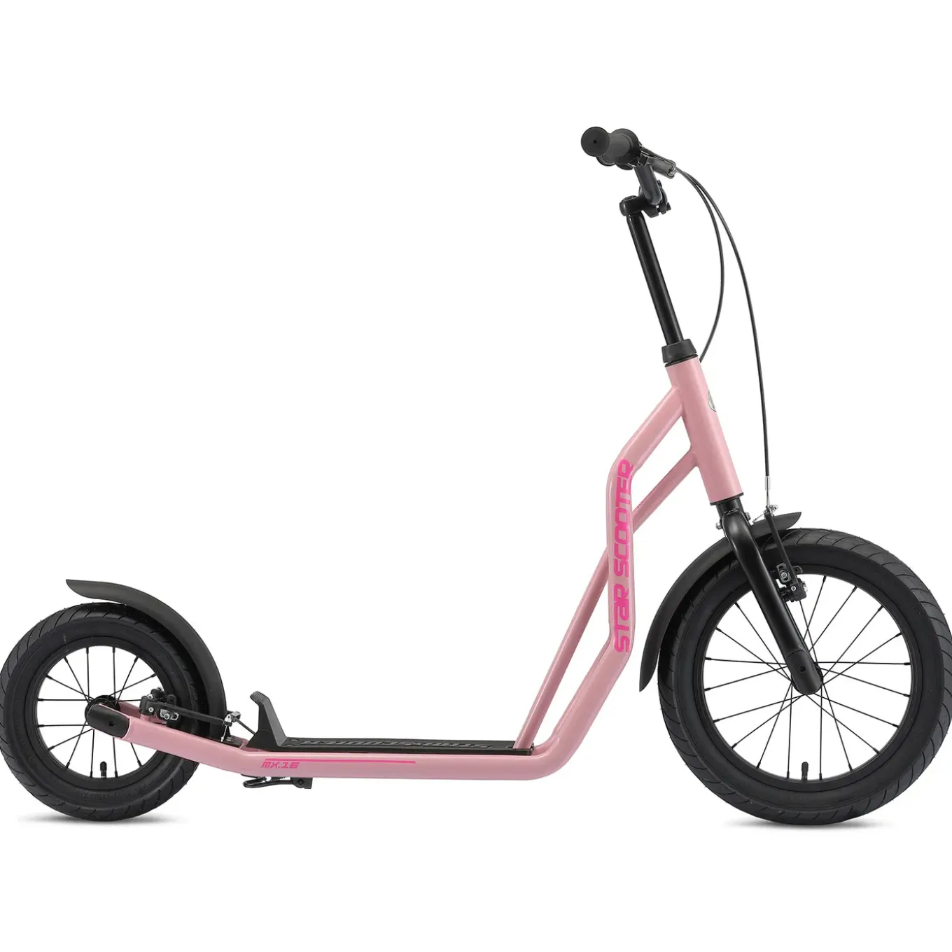 Star Scooter Autoped 16 Inch + 12 Inch Paars