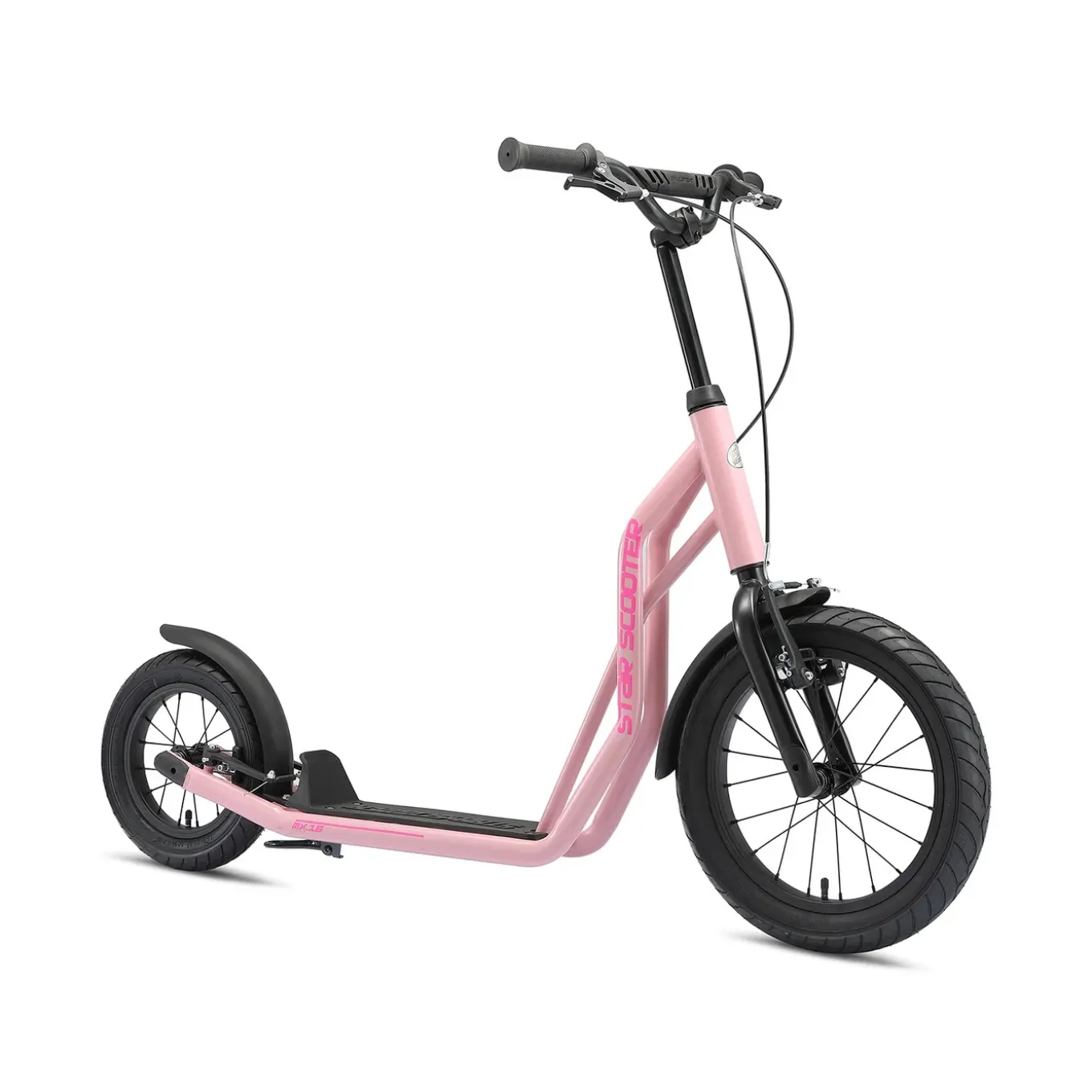 Star Scooter Autoped 16 Inch + 12 Inch Paars