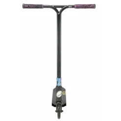 Star Scooter Stuntstep Freestyle Jump Alu 120mm Pro Trick Roller Zwart Chroom