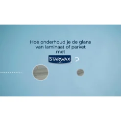 Starwax parketverfraaier Gecoat & Laminaat glans 1L