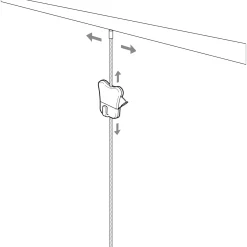 STAS picture hanging systems Stas Ophangkoorden - Cobra + Perlon Koord (set Van 4 Stuks)