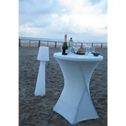 Statafel Party staand wit Ø80cm
