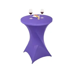 FDBW Statafelrok - Stretch - ∅80-85x110 Cm - Paars