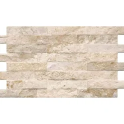 Steenstrip Farilya - Crème ecru mix - Keramiek - 25x40 cm - 0,85 m²
