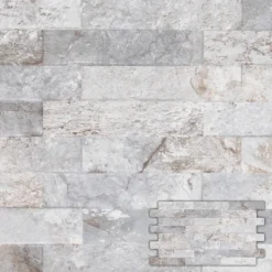 Overig Steenstrip Farilya - Grijs mix - Keramiek - 25x45 cm - 0,85 m²