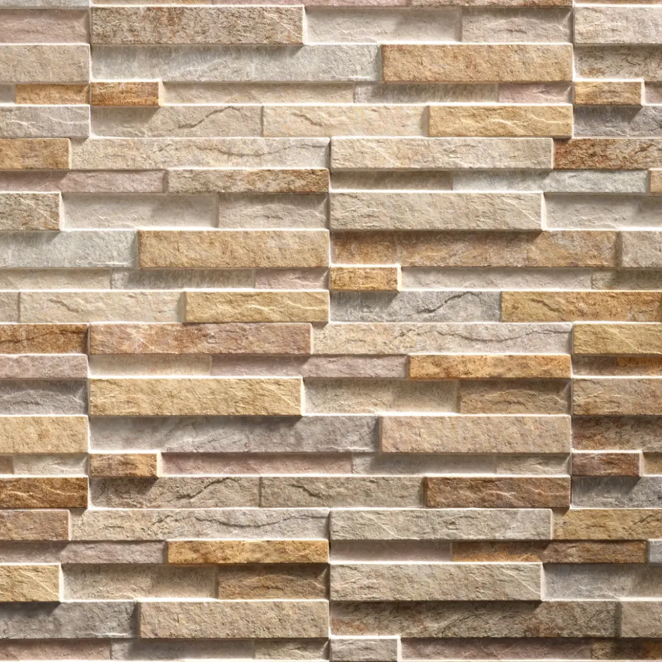 Steenstrip Firenze - Crème - Keramiek - 42x16 cm - 0,94 m²
