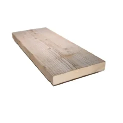 absteigerhout Steigerhouten Plank 70cm - 2X Geschuurd - Echt Gebruikt