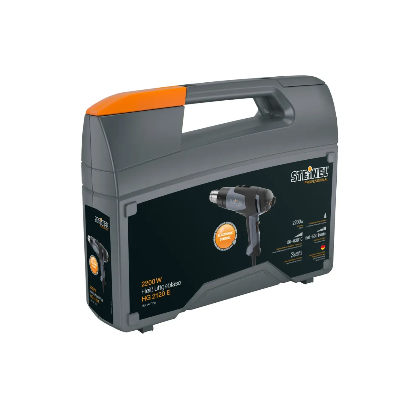 Steinel Actieset Hg 2120 E Koffer + Gluematic 1011