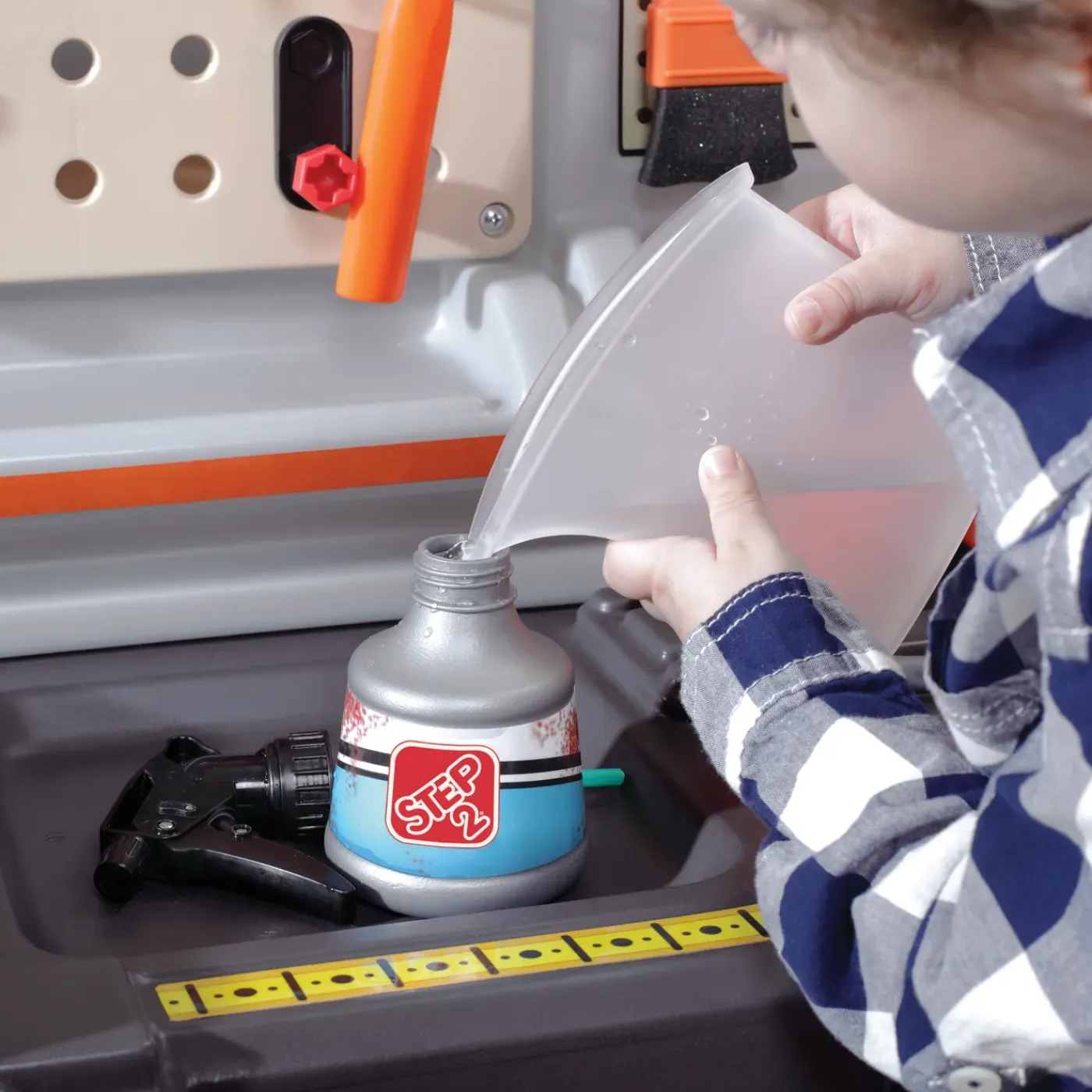 Step2 Big Builders Pro Speelgoedwerkbank - 45 Accessoires