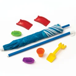 Step2 Cascading Cove Zand & Watertafel Met Parasol 107cm Blauw