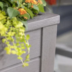 Step2 Lakewood Bloempot 40cm Kunststof Bruin