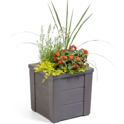 Step2 Lakewood Bloempot 40cm Kunststof Bruin