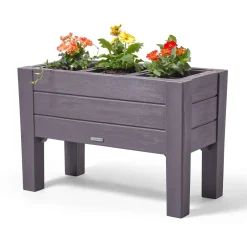 Step2 Lakewood Verhoogde Plantenbak 99cm Kunststof Bruin