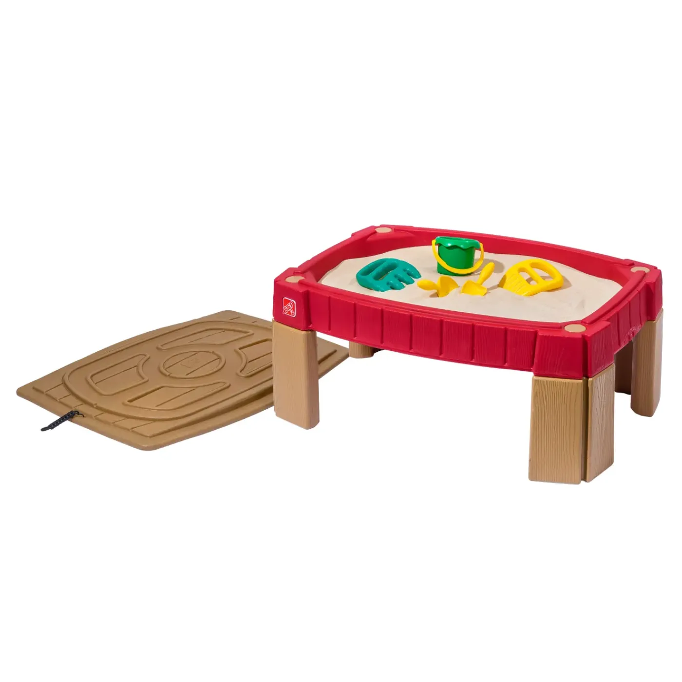 Step2 Naturally Playful Zandtafel 90cm Kunststof Rood