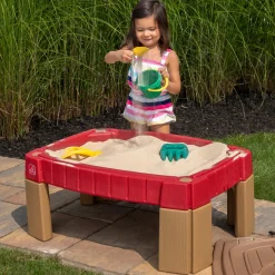 Step2 Naturally Playful Zandtafel 90cm Kunststof Rood