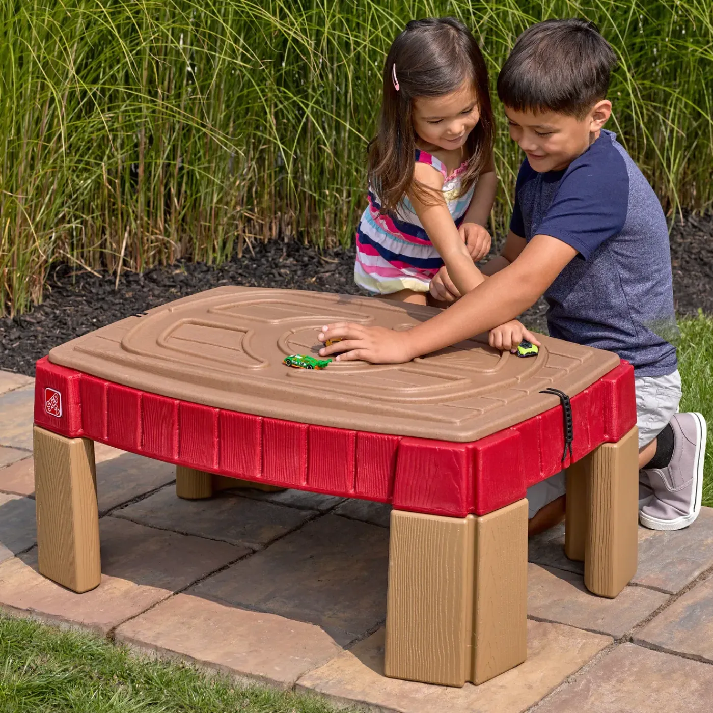 Step2 Naturally Playful Zandtafel 90cm Kunststof Rood