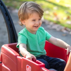 Step2 Neighborhood Wagon Bolderkar 104cm Kunststof Rood