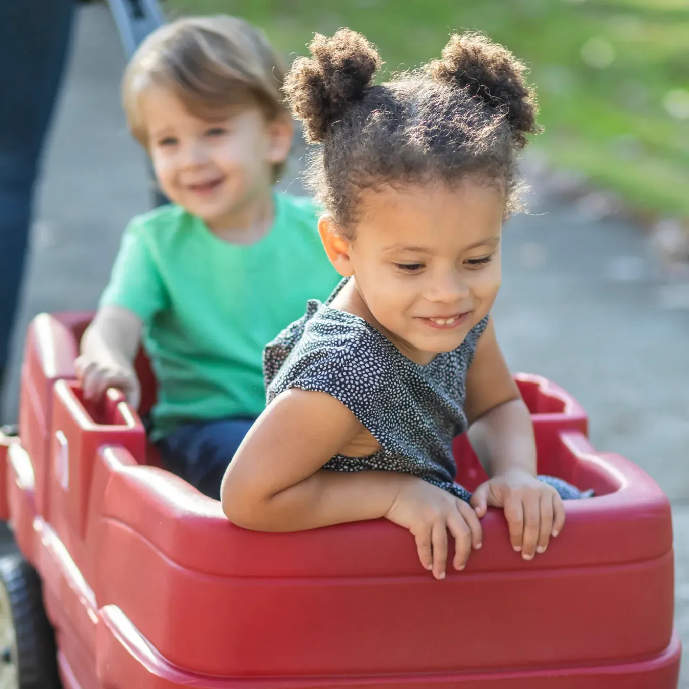 Step2 Neighborhood Wagon Bolderkar 104cm Kunststof Rood