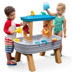 Step2 Rain Showers Splash Tub Watertafel 90cm Kunststof Grijs & Blauw