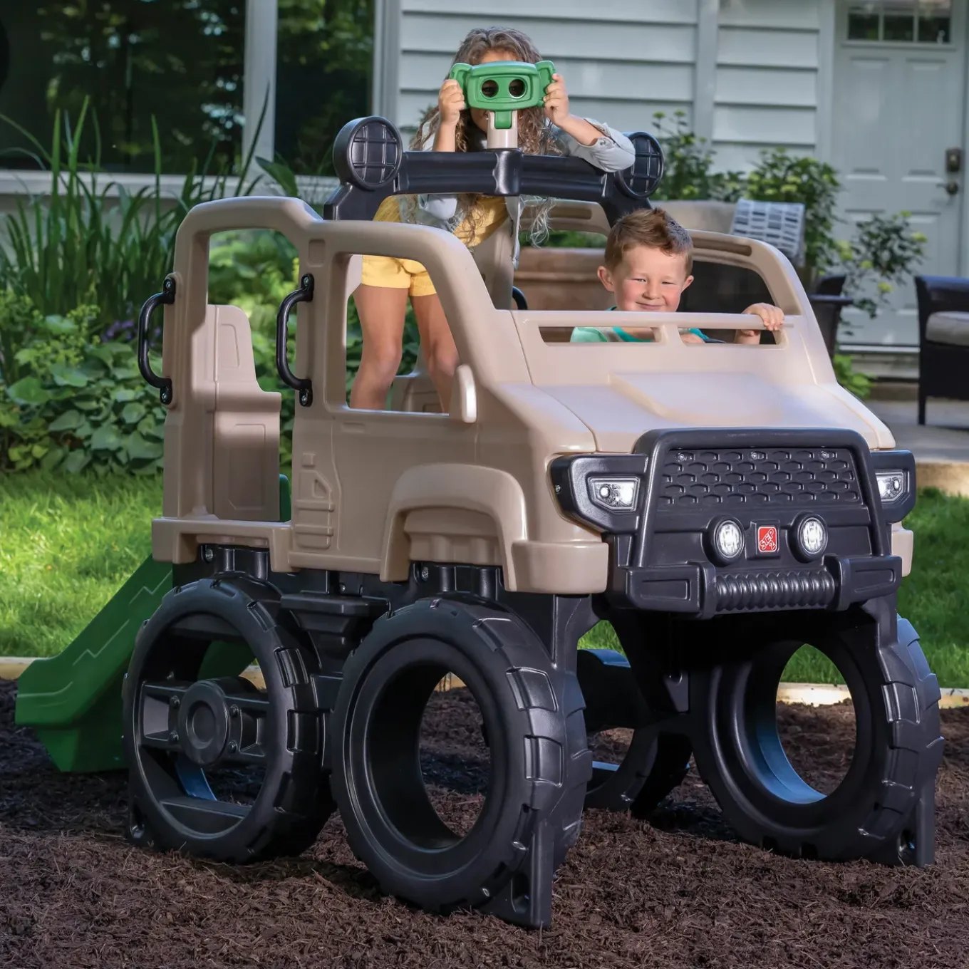 Step2 Safari Truck Climber Klimtoestel - Glijbaan