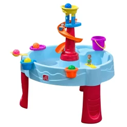 Step2 Spiral Slide Watertafel In Blauw & Rood