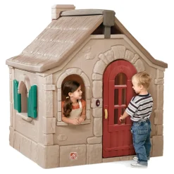 Step2 Story Book Cottage Speelhuisje 163cm Kunststof Bruin