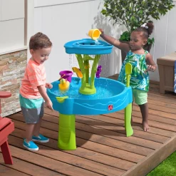 Step2 Summer Showers Splash Tower Watertafel 66cm Kunststof Blauw