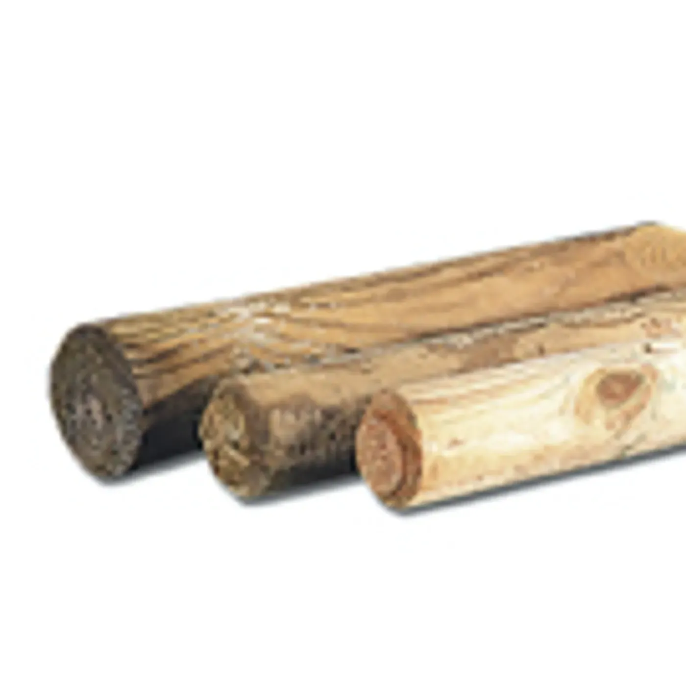 Solid Stevige Tuinpaal Rond Geïmpregneerd - Grenen - Ø6cm - Lengte 100cm