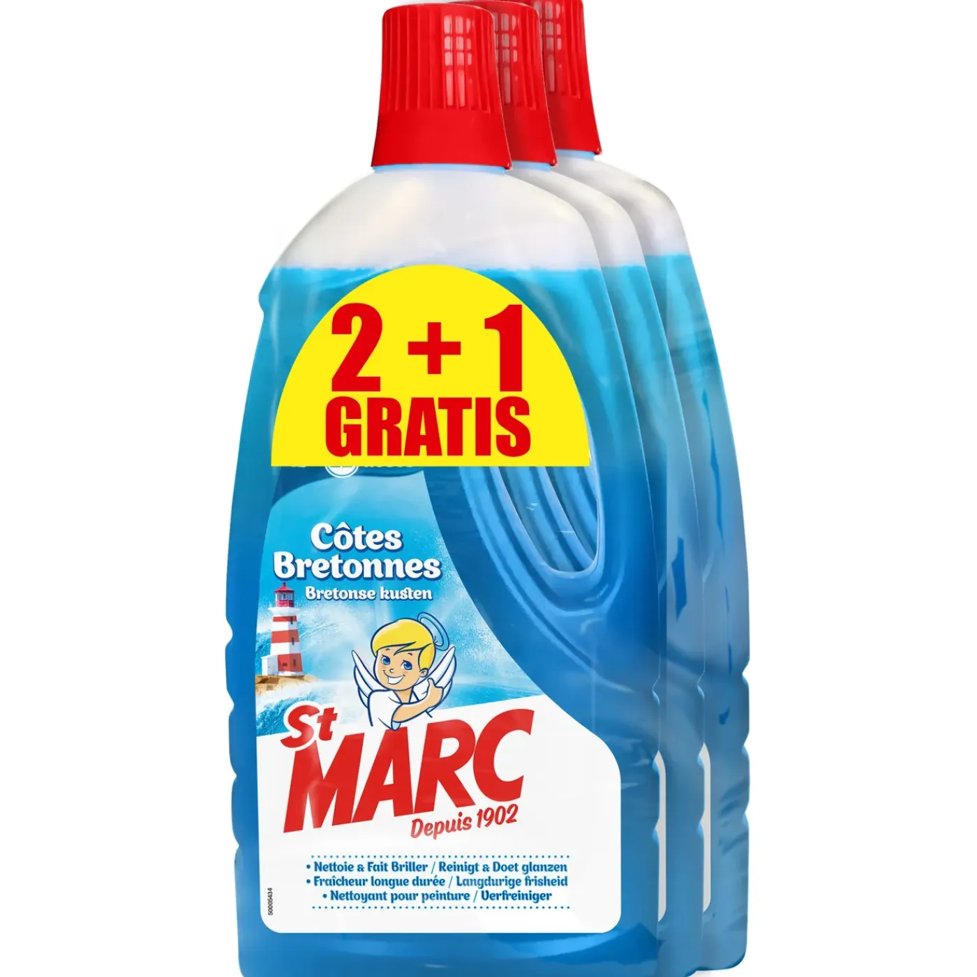 St Marc Oceaan allesreiniger 2L + 1L gratis