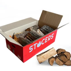 STOCERS Haardhout in doos 20 kilogram