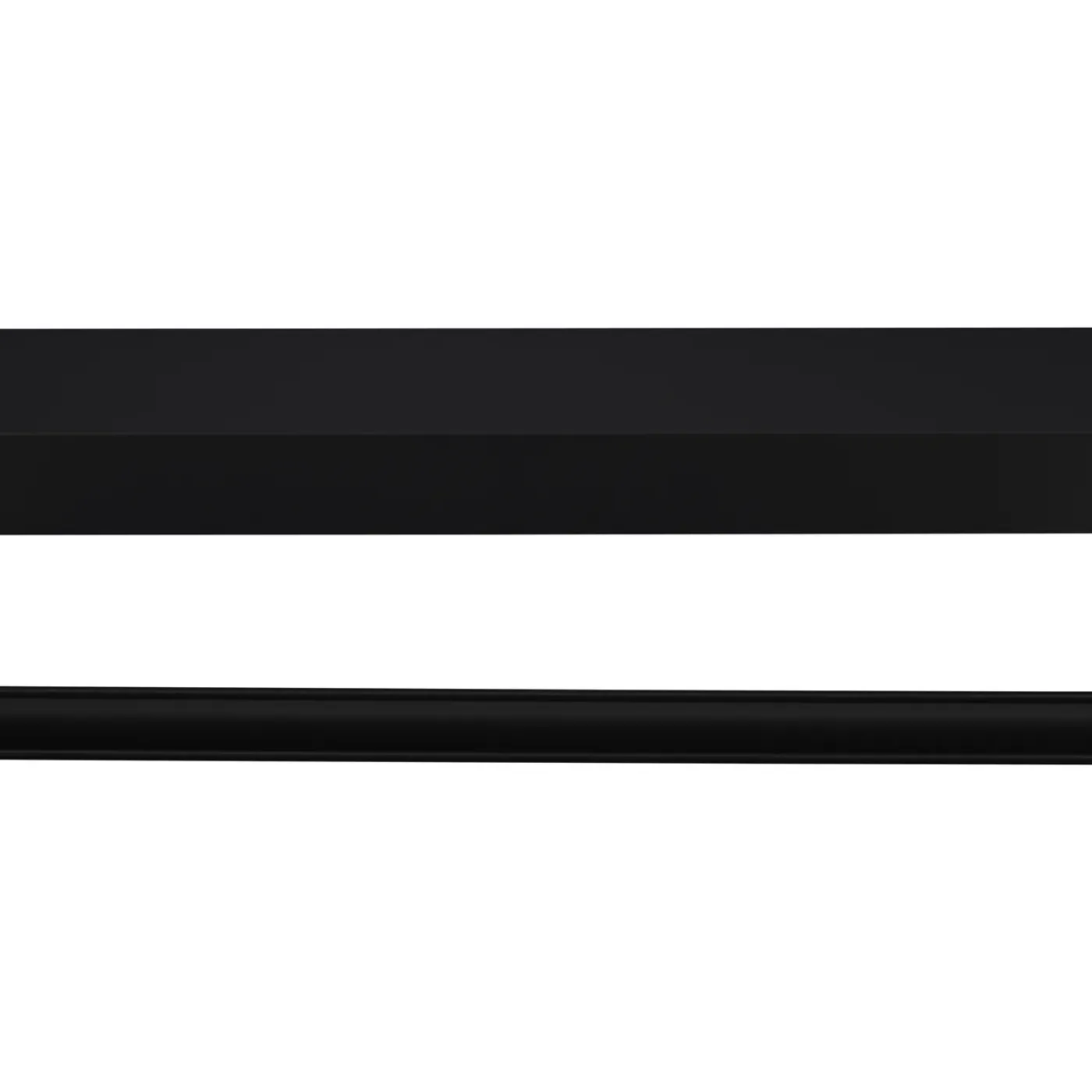 Storemax schuifdeur rail aluminium zwart mat 180cm R-40