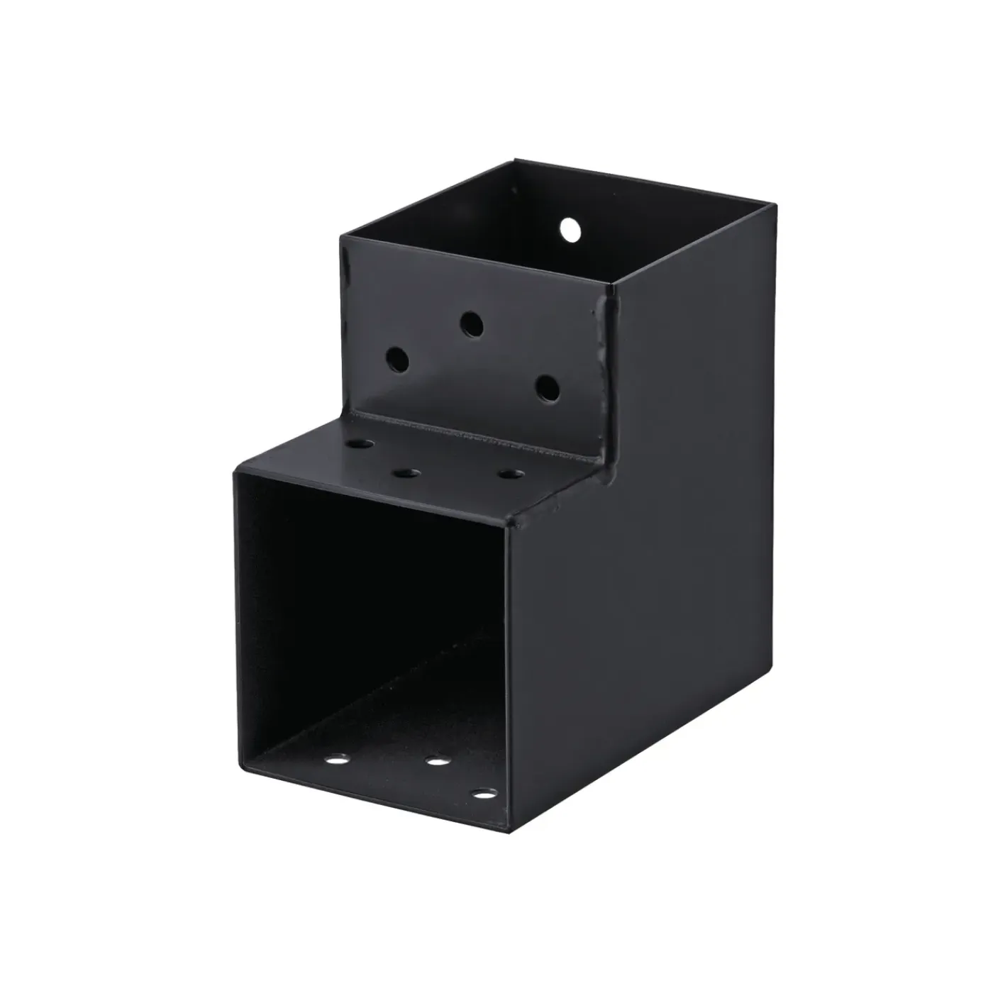 Suki Hoekverbinder 90 Graden - 2 Aansluitingen - Verzinkt Staal - Antraciet - 91x91mm - Type A - CE
