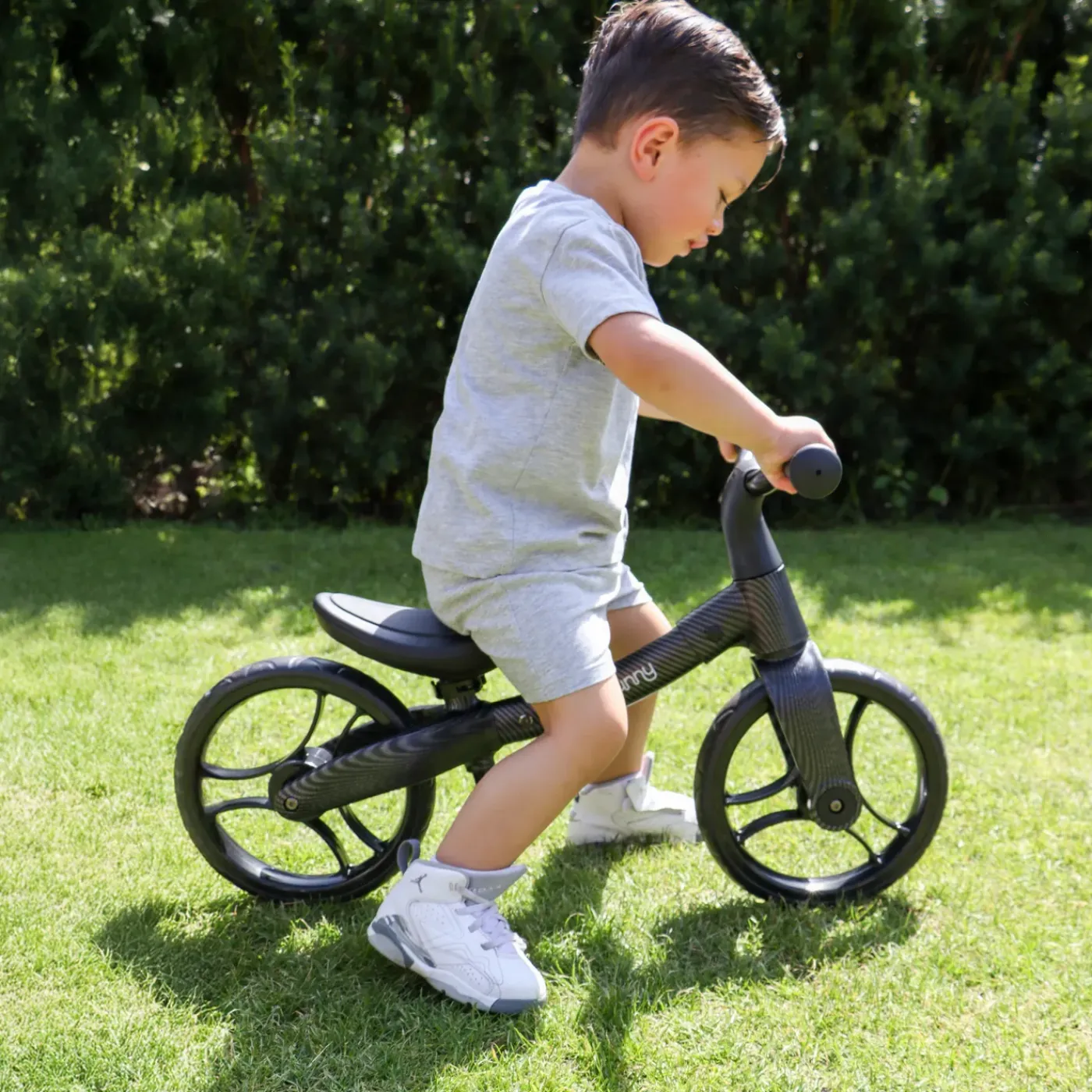 Sunny Balance Bike 3000 Loopfiets - Carbon Fiber Look - 2-5 Jaar