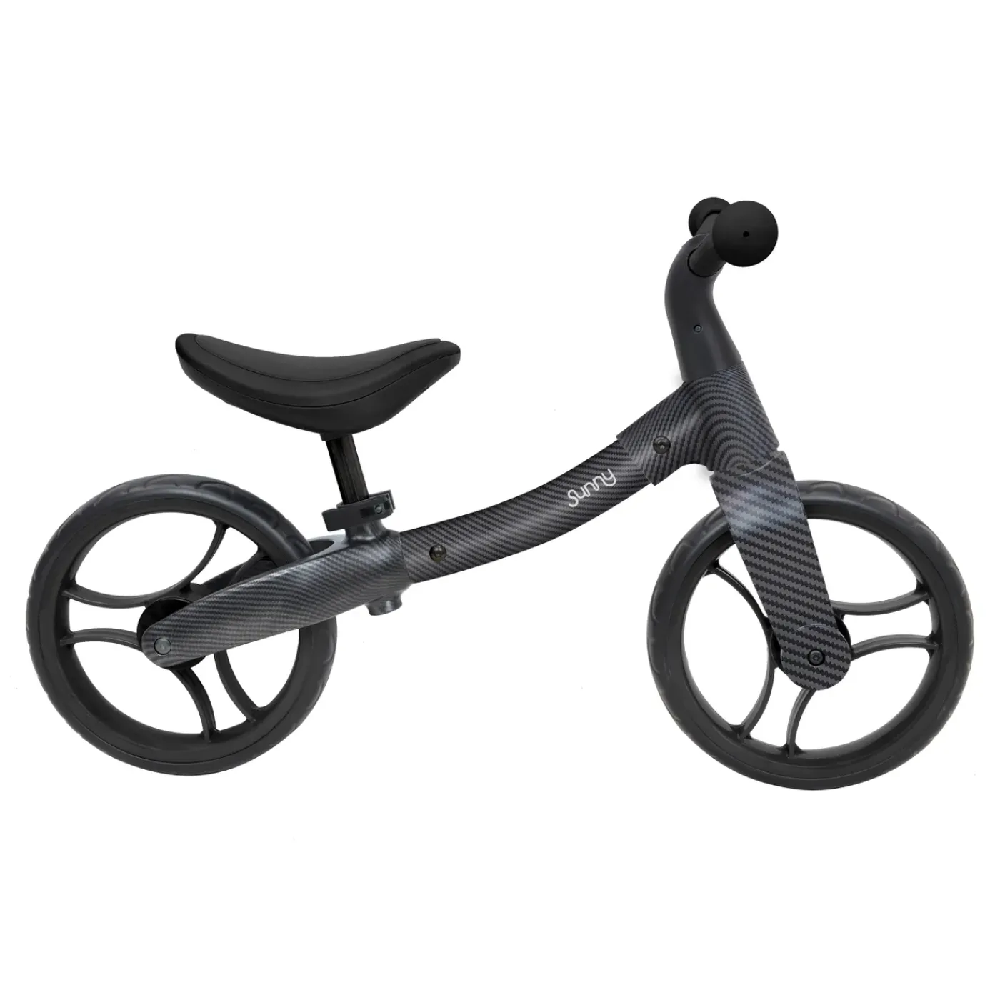 Sunny Balance Bike 3000 Loopfiets - Carbon Fiber Look - 2-5 Jaar