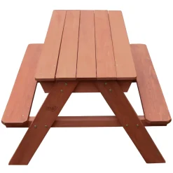 Sunny Dave Zand & Water Picknicktafel 110cm Hout Bruin